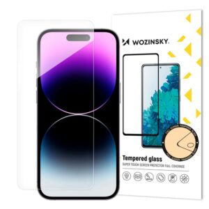 Apsauginiai stiklai Wozinsky  Wozinsky 9H Flexible Nano Glass Hybrid Glass for iPhone 16 Plus Flexible 