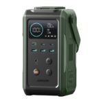 Ārējais akumulators Joyroom  Powerbank Joyroom JR-PBF10 75000mAh 100W 3x USB-C 3x USB-A with foldable flashlight and handle - green 