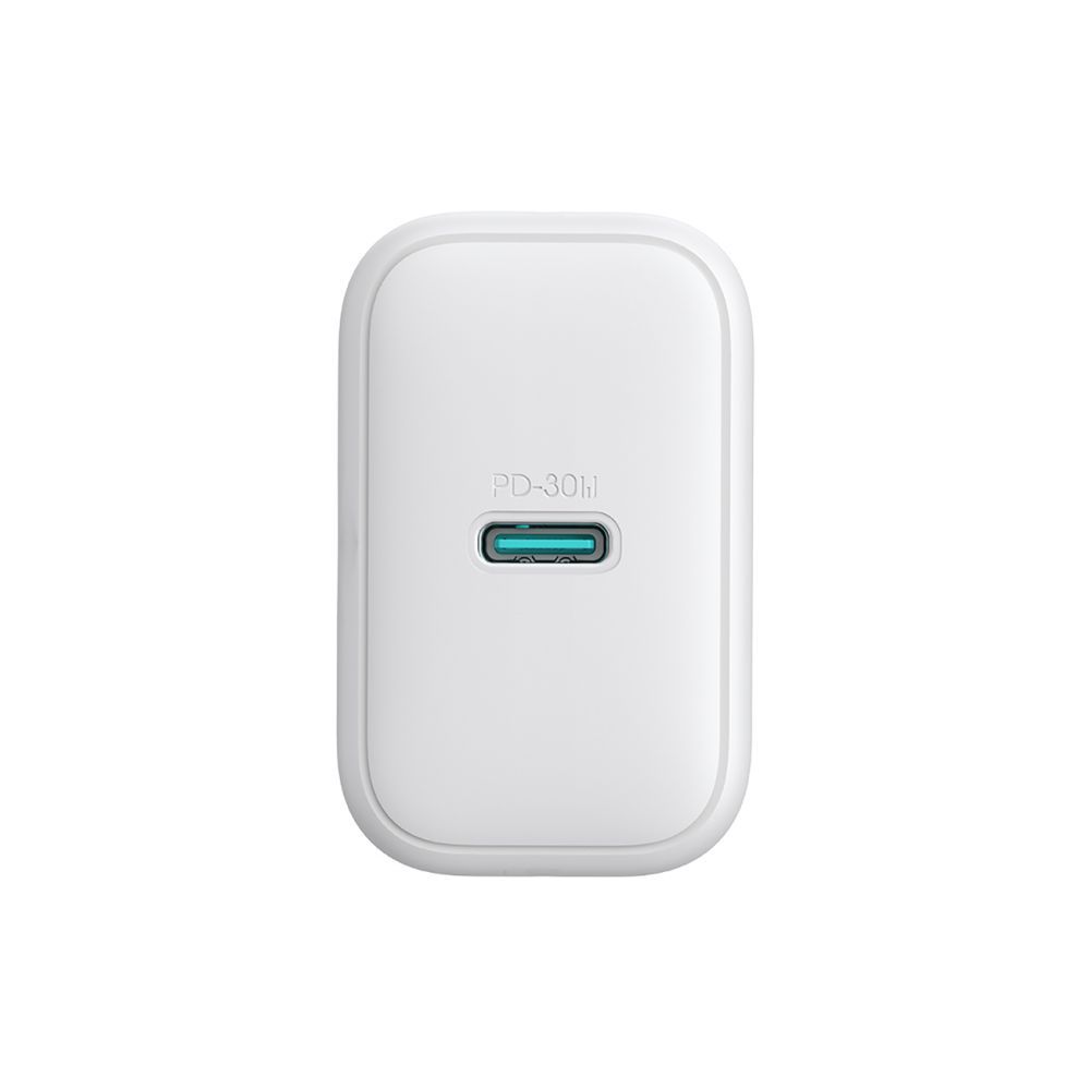 Adaptrid Joyroom Joyroom JR-TCF24 USB-C PD 30W QC SFC network charger - white + 1m USB-C cable