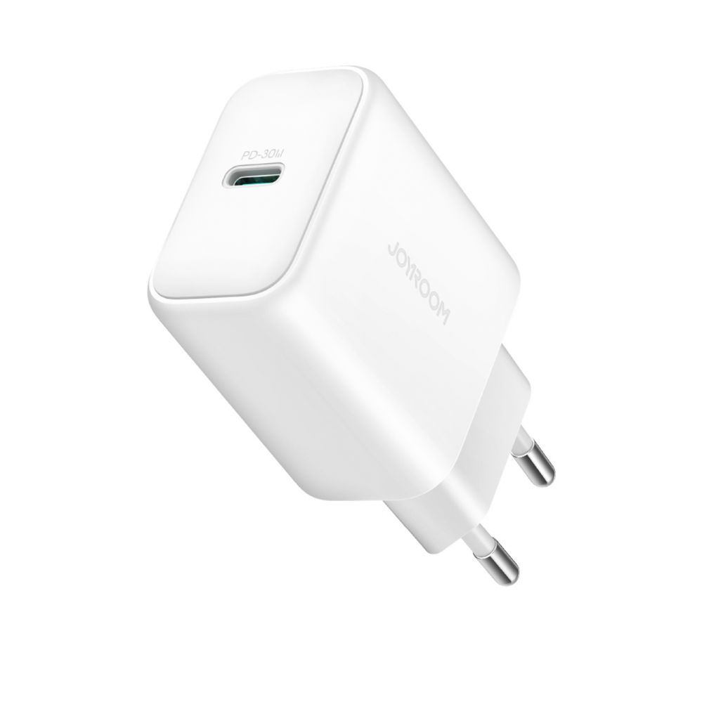 Adaptrid Joyroom Joyroom JR-TCF24 USB-C PD 30W QC SFC network charger - white + 1m USB-C cable