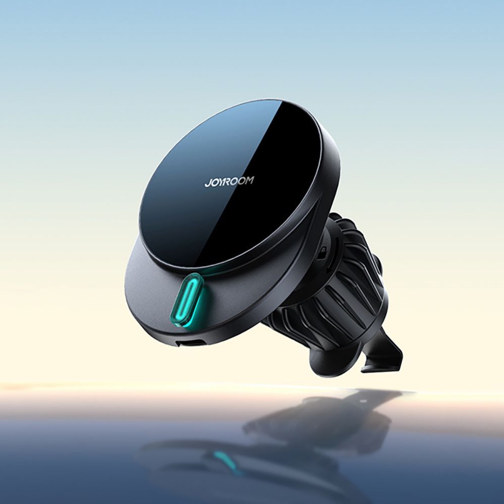 Adaptrid Joyroom Joyroom JR-ZS409 magnetic holder with 15W inductive charger for car air vent - black