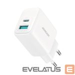 Adaptrid Joyroom  Joyroom JR-TCF21 network charger USB-C / USB-A 20W PD / QC 3.0 - white 