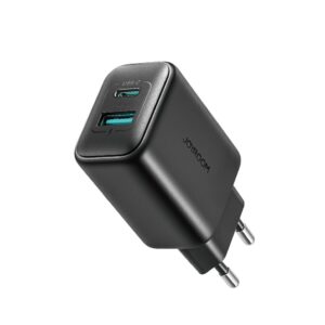 Adapteris Joyroom  Joyroom JR-TCF13 network charger USB-C / USB-A 25W SFC / PPS / PD - black 