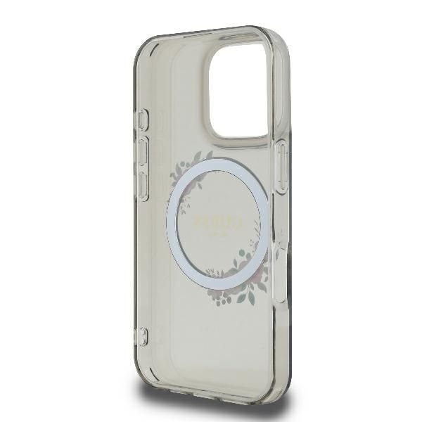 Other Phone Accessory Guess Guess GUHMP16XHFWFCK iPhone 16 Pro Max 6.9" black/black hardcase IML Flowers Wreath MagSafe