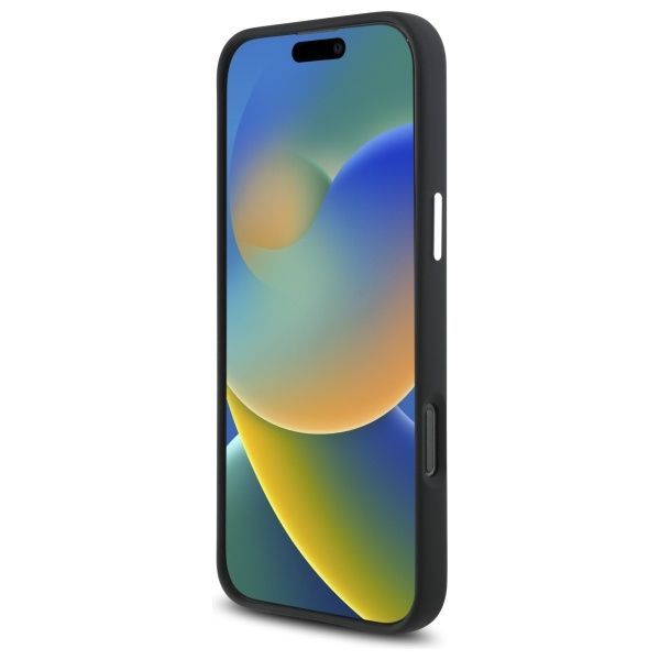 Muu telefoni lisavarustus Mercedes-Benz Mercedes MEHMP16L23SUGDK iPhone 16 Pro 6.3" black/black hardcase Silicone Tonal Logo Wood Pattern MagSafe