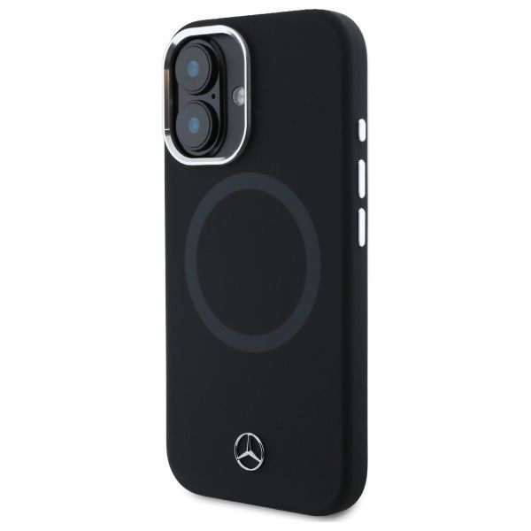 Other Phone Accessory Mercedes-Benz Mercedes MEHMP16S23SUTTK iPhone 16 6.1" black/black hardcase Silicone Tonal Logo MagSafe
