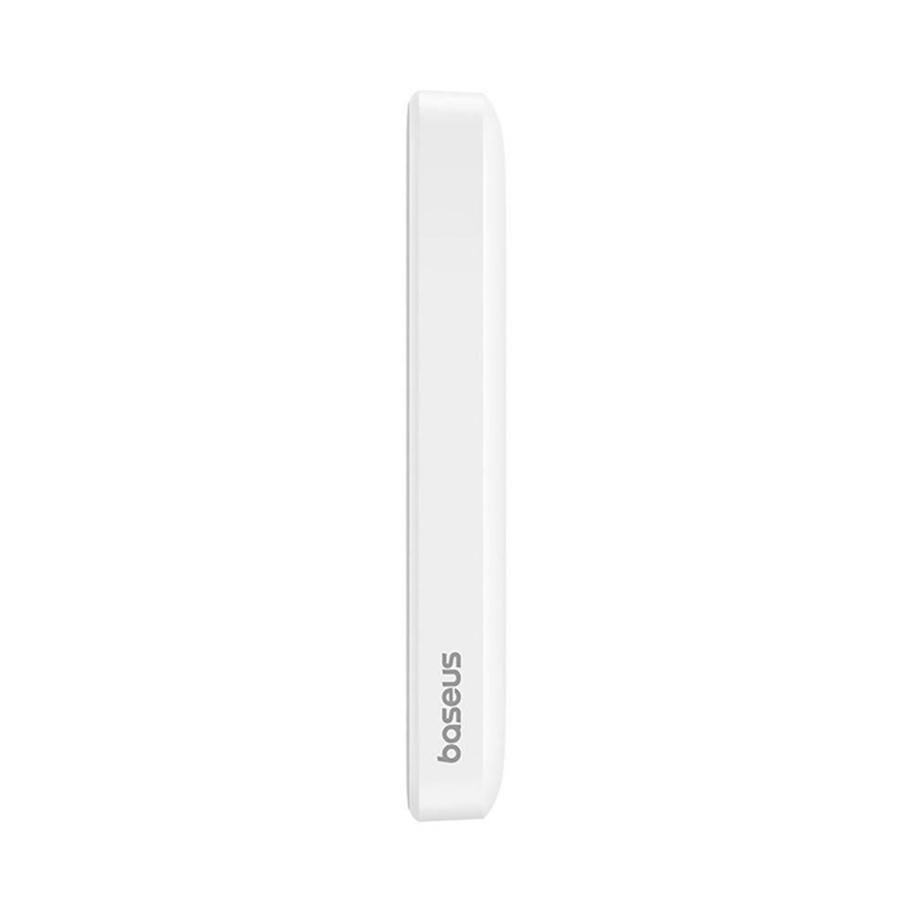 Väline aku Baseus Baseus Magnetic Mini Air PPCXM06A 6000mAh 20W Power Bank with Simple Series USB-C Cable - White