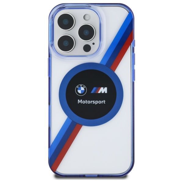 Muu telefoni lisavarustus BMW BMW BMHMP16X23HTPUT iPhone 16 Pro Max 6.9" transparent hardcase Motosport IML Circle MagSafe