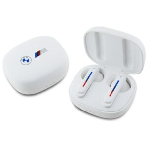 Muu telefoni lisavarustus BMW  BMW Bluetooth headphones BMBEMIATP20LOH TWS + docking station white/white Printed Logos 