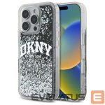 Other Phone Accessory DKNY  DKNY DKHCP16XLBNAEK iPhone 16 Pro Max 6.9" black/black hardcase Liquid Glitter Arch Logo 