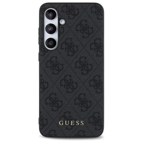 Muu telefoni lisavarustus Guess Guess GUHCS24FEG4GFGR S24 FE S721 gray/gray hardcase 4G Metal Gold Logo