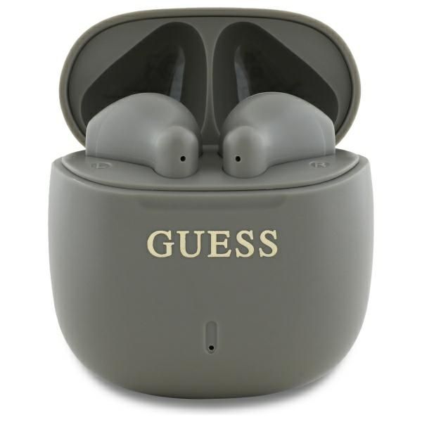 Other Phone Accessory Guess Guess Bluetooth headphones GUTWSJ14ESGE TWS + docking station taupe Printed Classic Logo