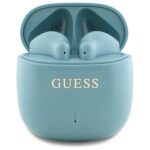 Muu telefoni lisavarustus Guess  Guess Bluetooth headphones GUTWSJ14ESGQ TWS + docking station turquoise/turquoise Printed Classic Logo 