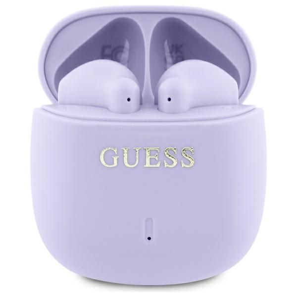 Other Phone Accessory Guess Guess Bluetooth headphones GUTWSJ14ESGU TWS + docking station purple/purple Printed Classic Logo