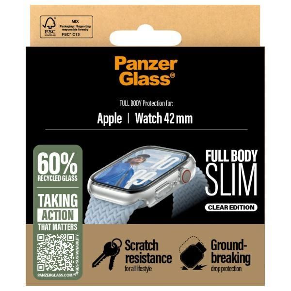 Other Phone Accessory Panzer Glass PanzerGlass Snappie Full Body Apple Watch 10 42mm transparent 3713