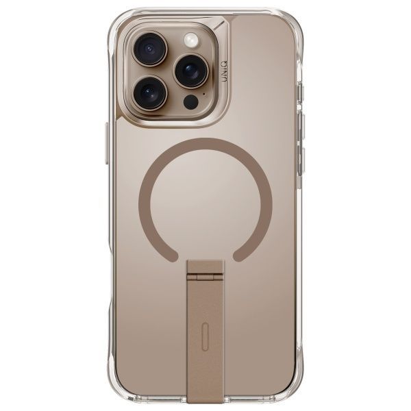 Muu telefoni lisavarustus UNIQ Uniq case Eleva with Vertica Stand iPhone 16 Pro Max 6.9" gold/taupe gold