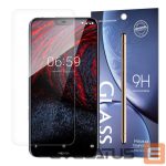 Protective glass Hurtel  Tempered Glass 9H Screen Protector for Nokia 6.1 Plus / Nokia X6 2018 (packaging – envelope) 