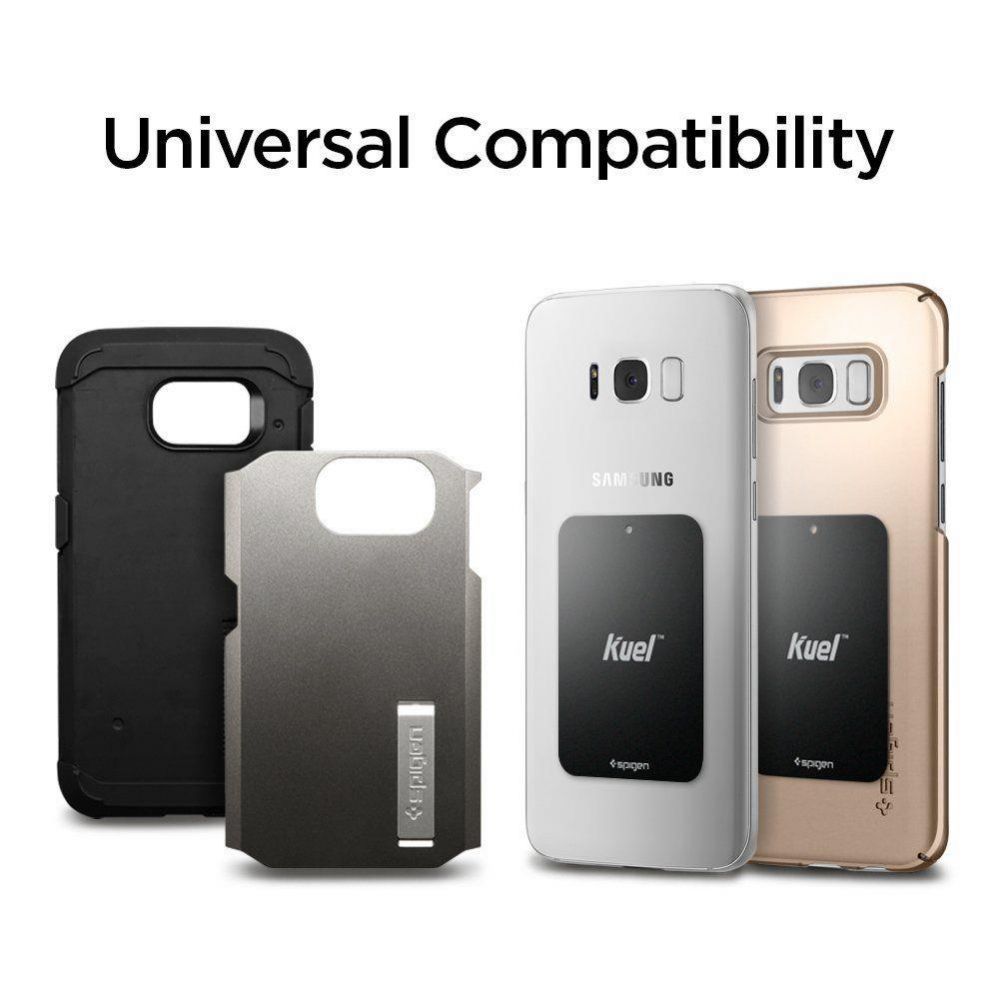 Back panel cover Spigen Spigen QS11 Magnetic Car Air Vent Phone Holder - Black