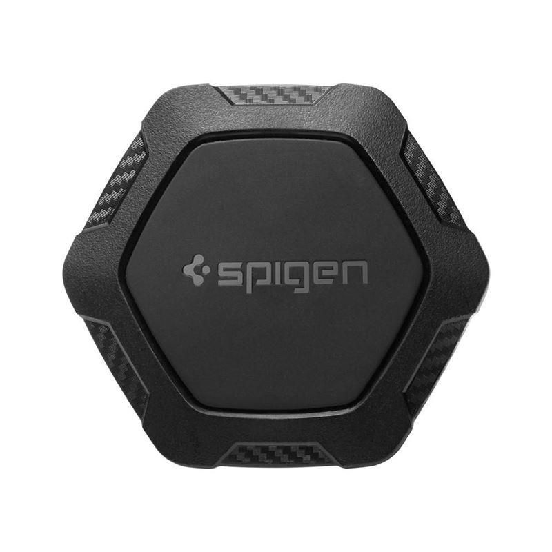 Back panel cover Spigen Spigen QS11 Magnetic Car Air Vent Phone Holder - Black