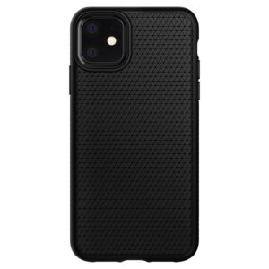 Чехол на заднюю панель Spigen  Spigen Liquid Air iPhone 11 Case - Matte Black 
