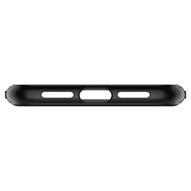Back panel cover Spigen Spigen Rugged Armor iPhone 11 Case - Matte Black