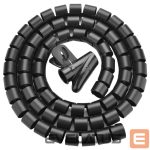 Üleminek Ugreen  LP121 cover 30818 cable organizer 1.5m Black