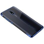 Nugarėlės dėklai Hurtel  Clear Color Case Gel TPU Electroplating frame Cover for Xiaomi Redmi 8A blue 