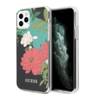 Aizmugurējais vāciņš Guess  Guess GUHCN65IMLFL01 iPhone 11 Pro Max black/black N°1 Flower Collection