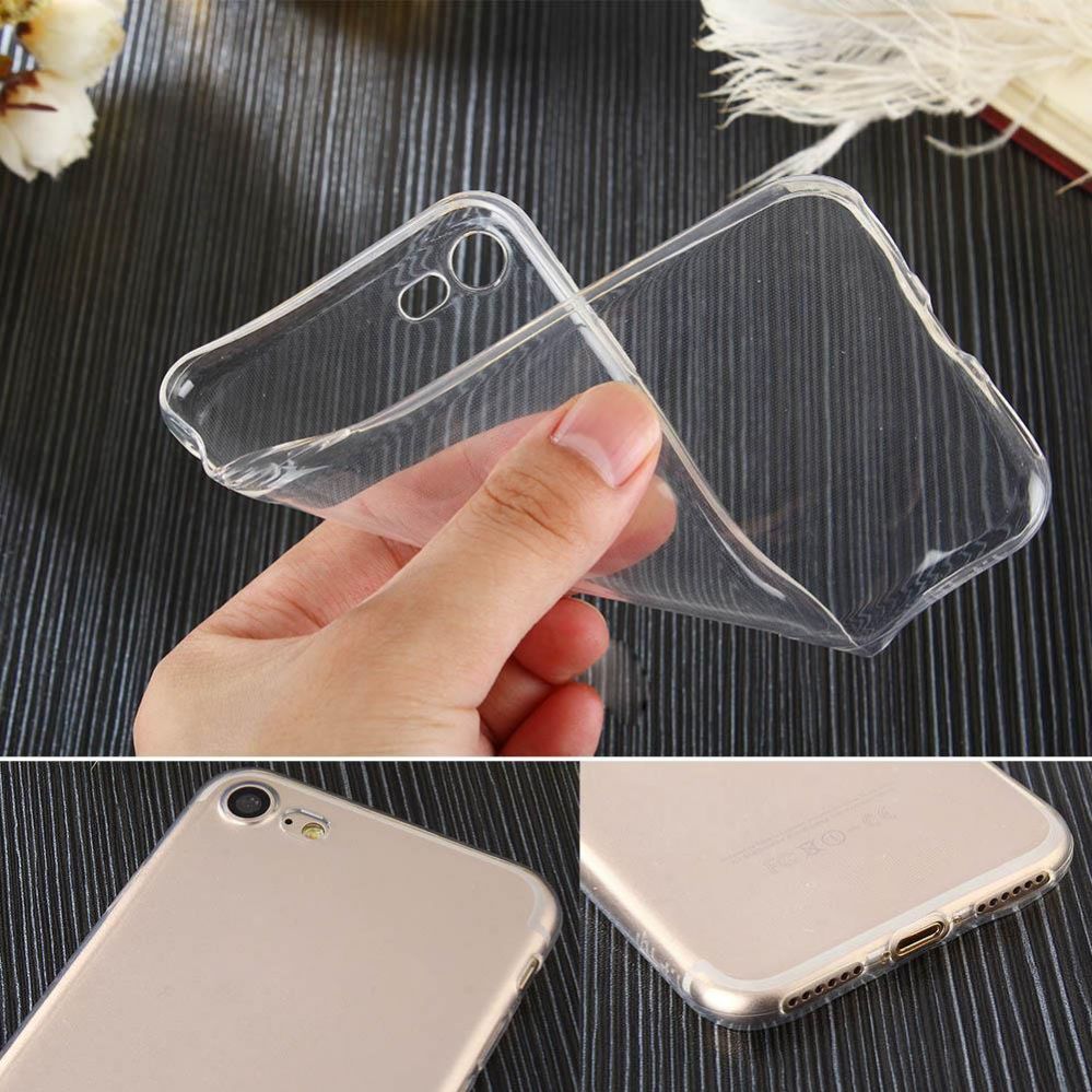 Aizmugurējais vāciņš Hurtel Ultra Clear 0.5mm Case Gel TPU Cover for Huawei Y6p transparent