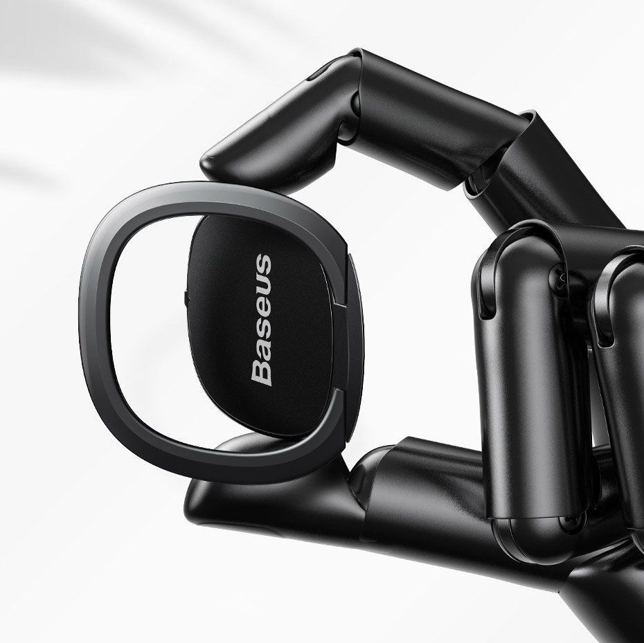 Other Baseus Baseus ultrathin self-adhesive ring holder phone stand silver (SUYB-0S)