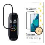 Защитное стекло Wozinsky  Wozinsky Full Glue Screen Protector Film Full Coveraged with Frame Case Friendly for Xiaomi Mi Band 6 / Mi Band 5 black 