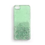 Чехол на заднюю панель Wozinsky - Wozinsky Star Glitter Shining Cover for iPhone 12 mini green 