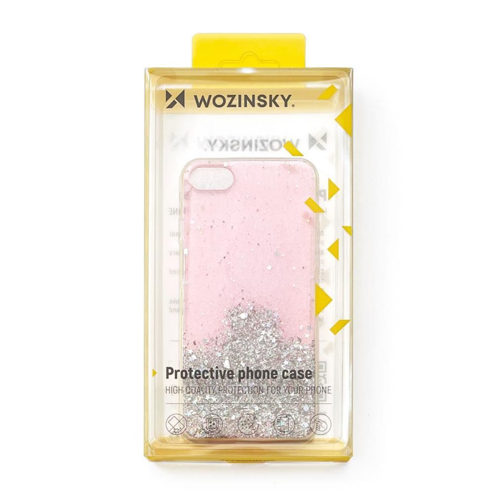 Back panel cover Wozinsky - Wozinsky Star Glitter Shining Cover for iPhone 12 Pro Max black