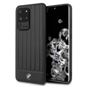 Tagakaaned BMW  Etui hardcase BMW BMHCS69POCBK S20 Ultra G988 czarny/black Signature 