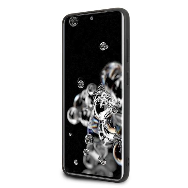 Aizmugurējais vāciņš BMW Etui hardcase BMW BMHCS69POCBK S20 Ultra G988 czarny/black Signature