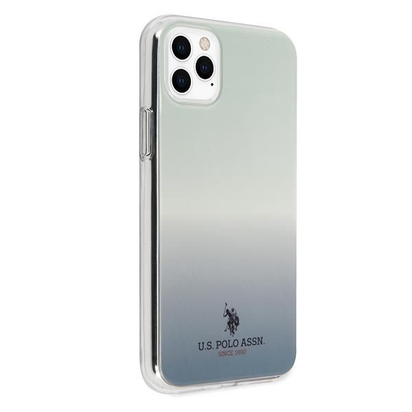 Aizmugurējais vāciņš U.S. Polo PU US Polo USHCN58TRDGLB iPhone 11 Pro niebieski/blue Gradient Pattern Collection