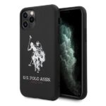 Tagakaaned U.S. Polo PU  US Polo USHCN65SLHRBK iPhone 11 Pro Max czarny/black Silicone Collection 