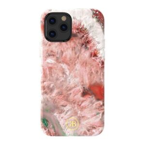 Aizmugurējais vāciņš Kingxbar  Kingxbar Agate Series case decorated printed Agate iPhone 12 mini red 