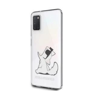 Aizmugurējais vāciņš Karl Lagerfeld  Karl Lagerfeld KLHCA31CFNRC A31 A315 hardcase transparent Choupette Fun 
