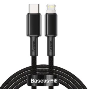 Cable Baseus  Baseus CATLGD-A01 Lightning - USB-C PD 20W 480Mb/s 2m cable - black 