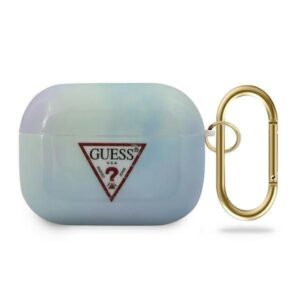 Aizmugurējais vāciņš Guess  Guess GUACAPTPUMCGC02 AirPods Pro cover blue/blue Tie & Dye Collection 