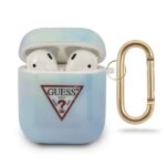 Чехол на заднюю панель Guess  Guess GUACA2TPUMCGC02 AirPods cover blue/blue Tie & Dye Collection
