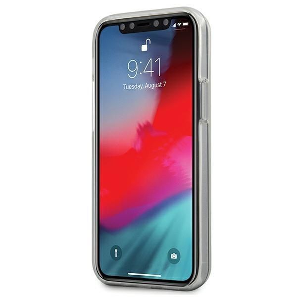 Aizmugurējais vāciņš Guess Guess GUHCP12SPCUMPTBK iPhone 12 mini 5.4" black/black hardcase Metallic Collection