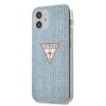 Nugarėlės dėklai Guess  Guess GUHCP12SPCUJULLB iPhone 12 mini 5.4" blue/light blue hardcase Jeans Collection