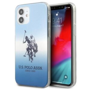 Aizmugurējais vāciņš U.S. Polo PU  US Polo USHCP12SPCDGBL iPhone 12 mini 5,4" niebieski/blue Gradient Collection 