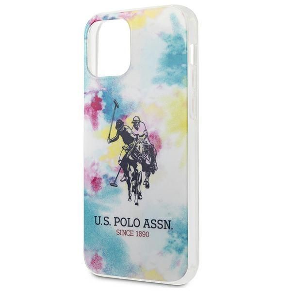 Aizmugurējais vāciņš U.S. Polo PU US Polo USHCP12SPCUSML iPhone 12 mini 5,4" multicolor Tie & Dye Collection