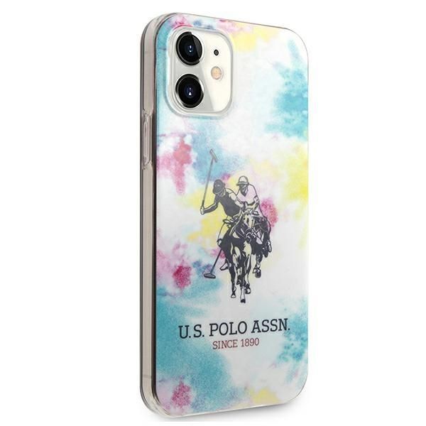 Aizmugurējais vāciņš U.S. Polo PU US Polo USHCP12SPCUSML iPhone 12 mini 5,4" multicolor Tie & Dye Collection