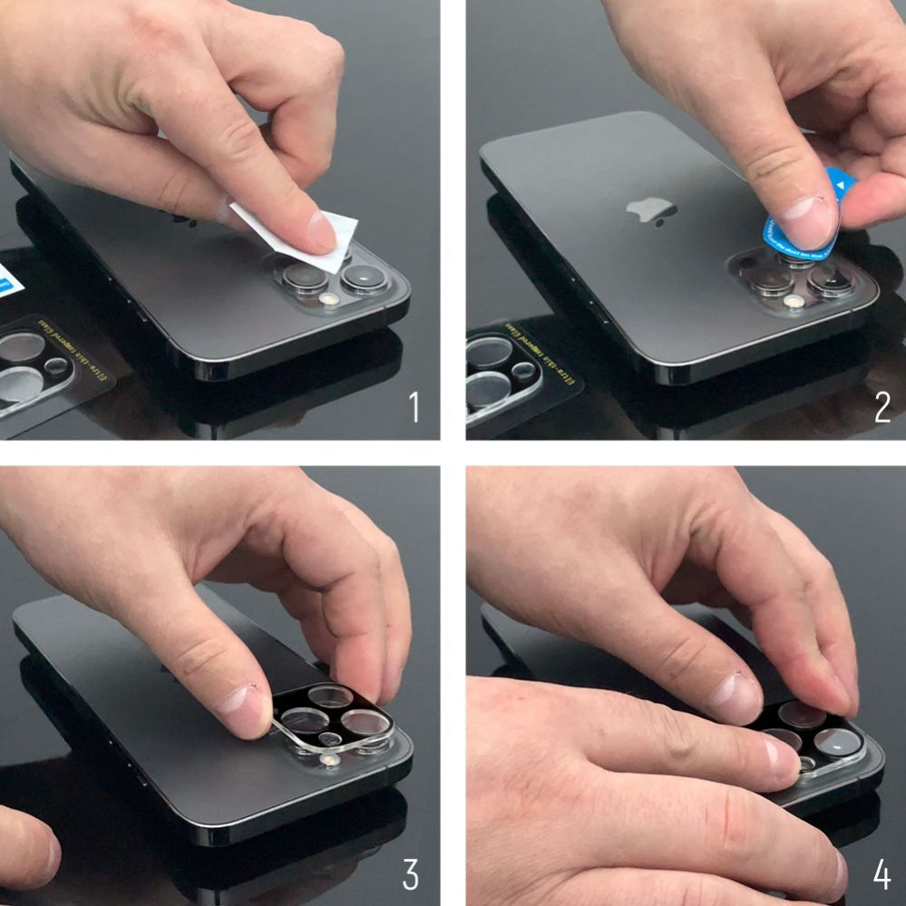 Kaitseklaasid Wozinsky Wozinsky Full Camera Glass 9H Full Camera Tempered Glass for iPhone 12 Pro Camera