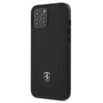 Nugarėlės dėklai Ferrari  Ferrari FEOGOHCP12LBK iPhone 12 Pro Max 6.7" black/black hardcase Off Track Perforated 