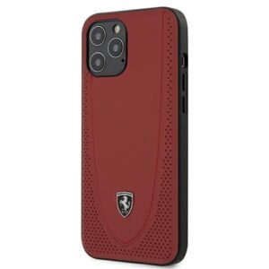 Aizmugurējais vāciņš Ferrari  Ferrari FEOGOHCP12LRE iPhone 12 Pro Max 6.7" red/red hardcase Off Track Perforated